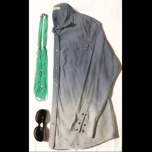 Ombré Denim Shirt